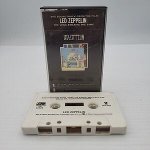 Led Zeppelin The Song Remains The Same Soundtrack Cassette Atlantic CS 19126